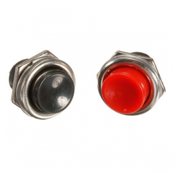 3a 125v kurze Drucktaste schalten - auf dem roten Hornplastikschwarzen aus