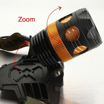 XML T6 LED Zoom Scheinwerfer Taschenlampe Fahrrad