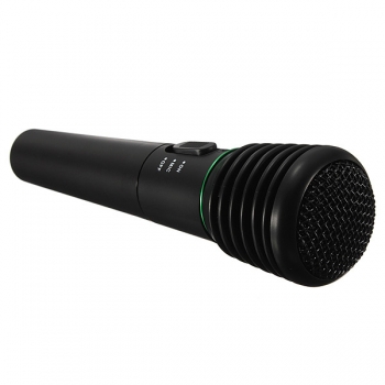 2in1 Wired & Wireless Handheld Mikrofon Receiver Studio Un-direktionale