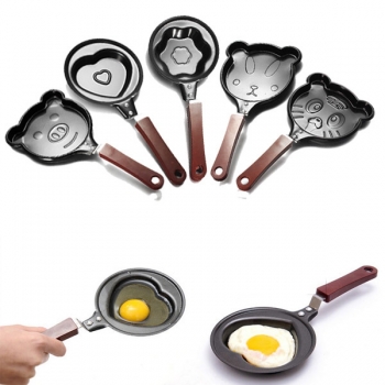 Mini Non Stick Cartoon Omelette Bratpfanne Ei Bratpfanne