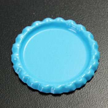 10pcs bunte DIY Wohnung Bottle Cap, Gem Cap DIY Schmucksache Fertigkeit