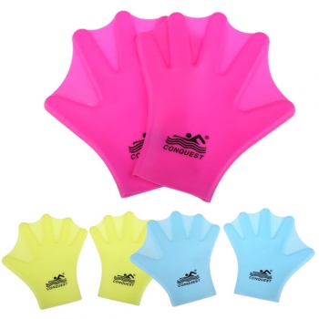 Silikon Schwimmen Handschuhe Webbed Handschuhe Surfen Tauchen Paddelhandschuhe