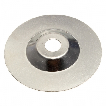 100mm 4 Zoll Diamant beschichtete Schleifscheibe Grinder Silber Ton