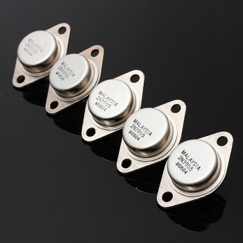 5pcs 2N3055 NPN Hochleistungsverstärker und Schalttransistor TO-3