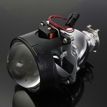 2.5-Zoll-Motor Bi-Xenon-HID-Projektor Angle Eye Halo Linsenscheinwerfer