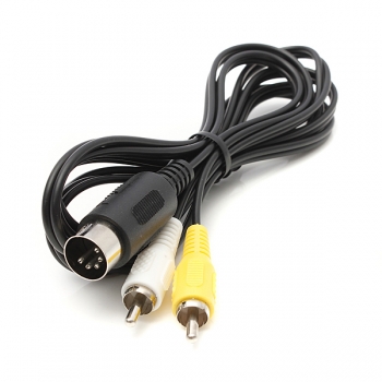 Sega mega steuern MD 1 rca phono av Audiovideoleitung a/v Fernsehkabel