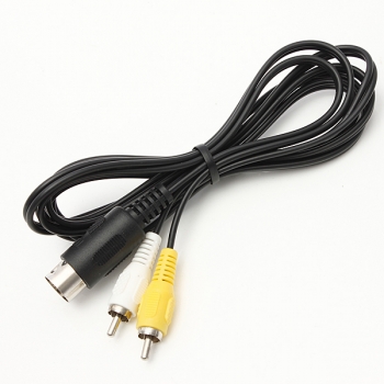 Sega mega steuern MD 1 rca phono av Audiovideoleitung a/v Fernsehkabel