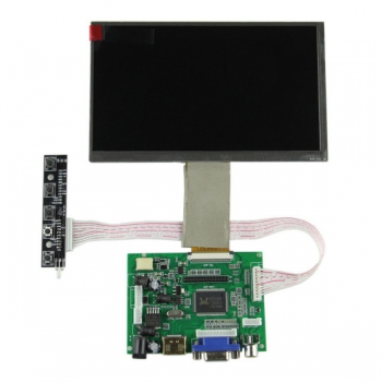7 Zoll HD Auflösung 1024 x 600 LCD Desktop Digital HD Display Kit für Raspberry Pi
