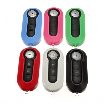 Fern Flip Key Shell Fall Blatt für Fiat 500 Panda Brava Stilo 