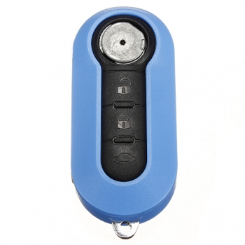 Fern Flip Key Shell Fall Blatt für Fiat 500 Panda Brava Stilo 
