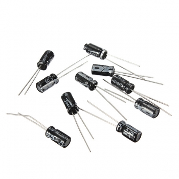 10 Pcs 50v 1uf 105°c radialer elektrolytischer Kondensator