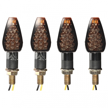 Universal 2x Motorrad 10 LED Blinkeranzeigelampe 12v
