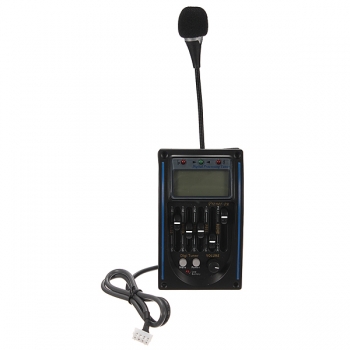 5band akustisches Gitarrenvorampere eq Equalizer Piezoerholungstuner w/c-mic