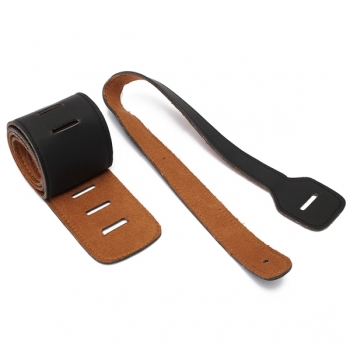 Klassische einstellbarer Gitarrengurt für Bass weich Leder Rock Punk 