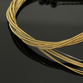 Der Satz von 6 Stahl spannt für die akustische Gitarre 150xl 1 M