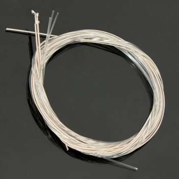 Der neue haltbare Satz von 6 Stahlnylonstrümpfen spannt akustische klassische Gitarre