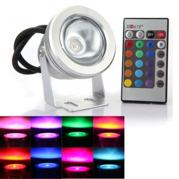 10W RGB Farbe, die wasserdichte Fernbedienung LED Flutlicht 