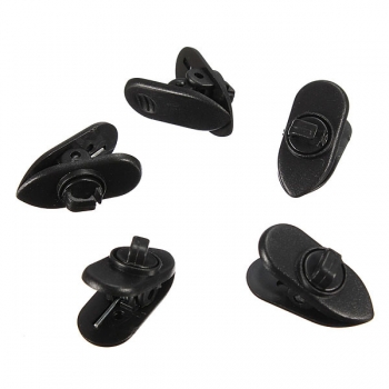 5 Kabel Draht Revers Clip Organizer + RotatE-Halterung für Kopfhörer