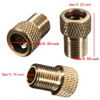 Messing Presta Ventil Um Schrader Pump Adapter Reifen Ventil Converter