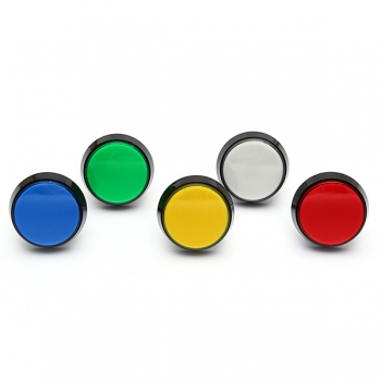 5 Farben LED Licht 60MM Arcade Videospiel Spieler Druckschalter