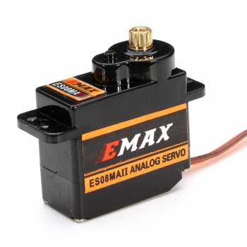 Emax es08ma ii 12g Mini metallganganalogrudermaschine für das RC Modell