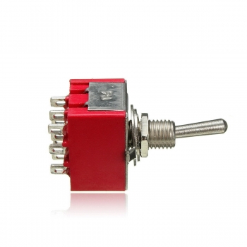 2 Position Rast Kippschalter 9-PIN 3PDT 250V 2A 125V 5A ON-ON