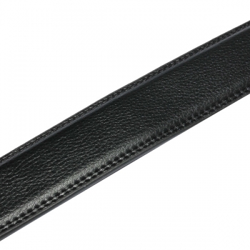 Männer automatische Wölbung Business Leather Black Belt 