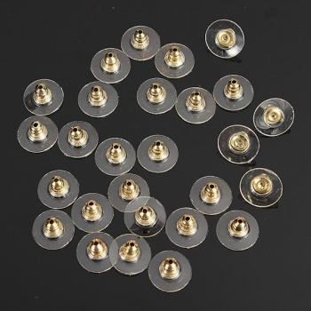 50PCS Metall Dome Ohr Stecker Ohrring Ohr Bolzen Plug Craft