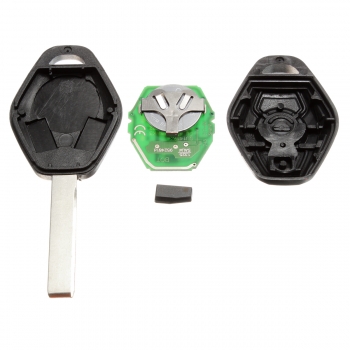 Keyless Entry Remote Key Fob Transmitter Clicker ungeschnittenes Blatt