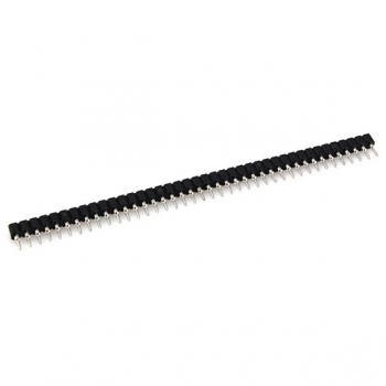 1pcs 40Pin einzelne Reihe 2.54mm runde weibliche Kopfballnadel