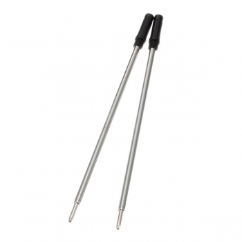 10xQuer Typ Medium Kugelschreiber Refills Schwarz Ink