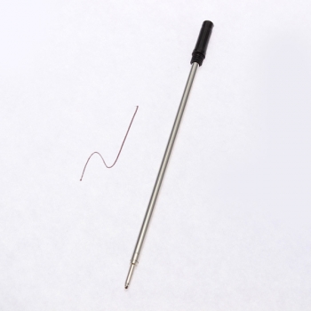 10xQuer Typ Medium Kugelschreiber Refills Schwarz Ink