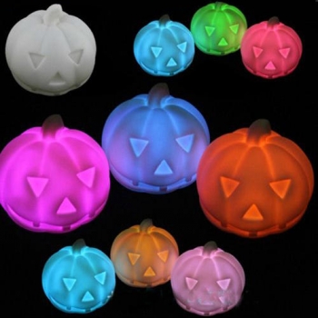 Kreative Lampen bunte LED Kürbisnacht leichtes Halloweengeschenk