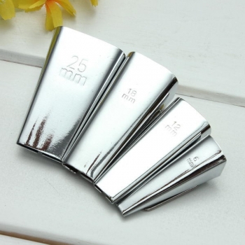 4 Stoff Schrägband Maker Fuß Ahle Nähen Werkzeug 6mm / 12mm / 18mm / 25mm