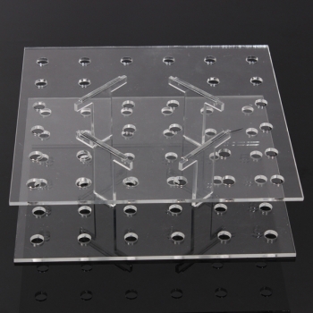 18cm Platz transparente Acryl Tortenständer Hochzeit Geburtstag Kuchen Standplatz