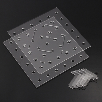 18cm Platz transparente Acryl Tortenständer Hochzeit Geburtstag Kuchen Standplatz