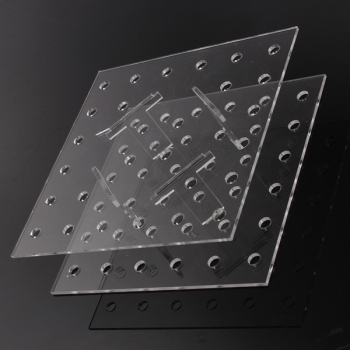 18cm Platz transparente Acryl Tortenständer Hochzeit Geburtstag Kuchen Standplatz