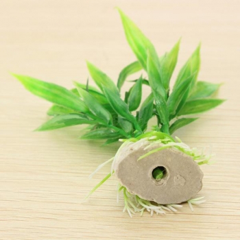 Aquarium Fisch Tank Pflanze künstlich unter Wasser Dekoration grün