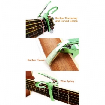 Elektrischen oder Akustikgitarre Capo Quick Change Trigger Key Clamp