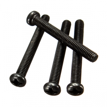 Gitarre Humbucker Pickup Schrauben Satz Befestigungsschrauben mit den Federn Schwarz