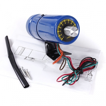 Regulierbares rpm 1000-11000 Mini tachometermaß bewegt sich hellrot LED