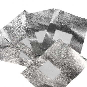 50pcs vereiteln aluminous Einweichen vom uv Gelnagel remover Reinigungsmittel