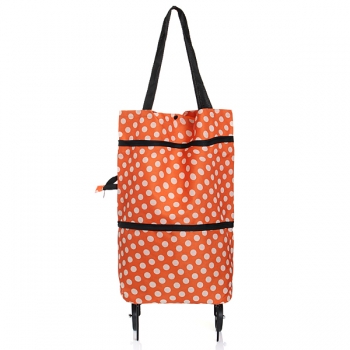 Tragbare Shopping Trolley Räder Folding Kofferkuli Tasche