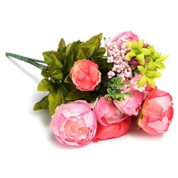 Artificial Silk Pfingstrose blüht Startseite Hochzeit Hochzeitsdekoration 