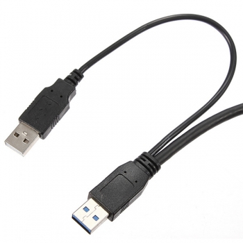 1-M-USB 3.0 ein Mann zur micro-b Machterweiterung y Kabel für den hdd Pc