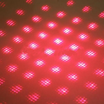 G303 regulierbarer Fokus 650nm 5mw roter Laser pointer+light Sternkappe