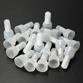 100pcs Geschlossenes Ende Crimp 22-16 16-14 12-10 AWG-Draht-Verbindungsklemmen