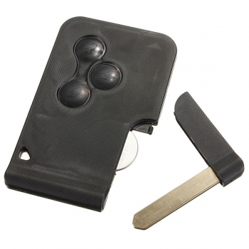 Ersatz entfernte Schlüsselkarte mit der ungeschnittenen Klinge für renault 2003-2008