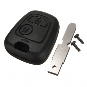 2 Knopf entfernte Schlüsselschalenuhrkettenfallklinge für peugeot 407 107 205 206 207 307 406
