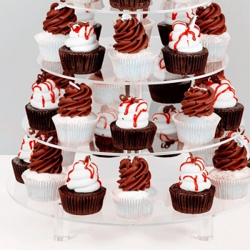 4 Tier runden Kuchen Stand für Geburtstag Hochzeitsfeier kreative Küche Backen Werkzeuge